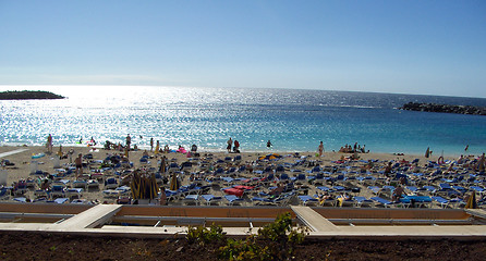 Image showing On the beach