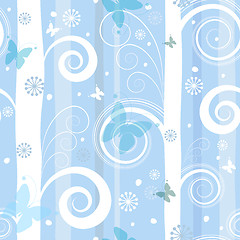 Image showing Seamless fantastic christmas pattern