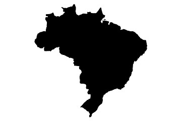 Image showing Federative Republic of Brazil - white background