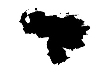 Image showing Bolivarian Republic of Venezuela - white background
