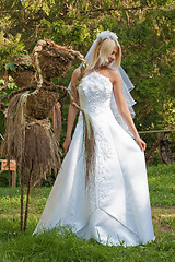 Image showing Bride outdoor