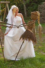 Image showing Bride outdoor