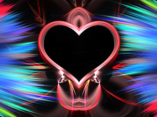 Image showing Fractal Heart