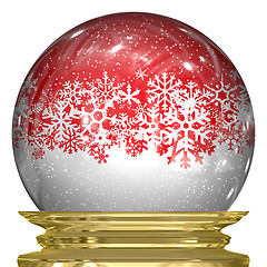 Image showing Crystal Snow Globe