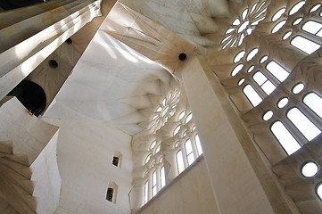 Image showing Sagrada Familia interior