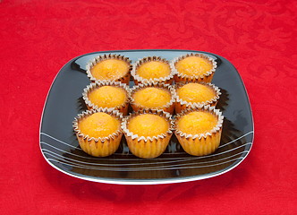 Image showing Cakes in a plate