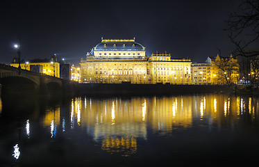 Image showing National Theatre in Prague