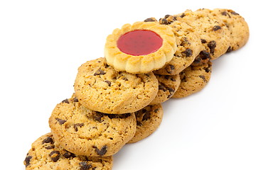 Image showing cookies  isolated on white backgrounds