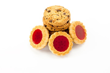 Image showing cookies  isolated on white backgrounds