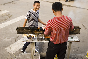 Image showing Food time