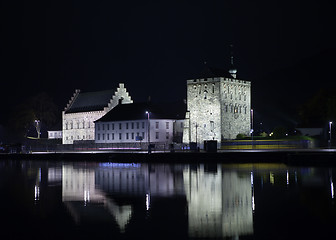 Image showing Haakons Hall & Rosenkrantz Tower, Bergen, Norway