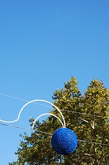 Image showing Christmas Spirit/Decoration on the street