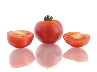 Image showing Red tomatoes