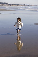 Image showing Girl at Beach