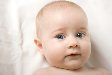 Image showing One cute baby