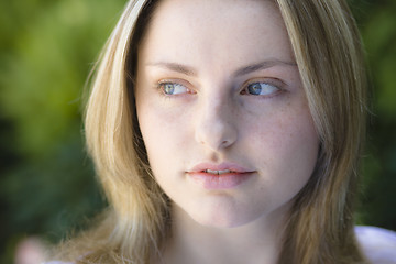 Image showing Portrait of Teen Girl