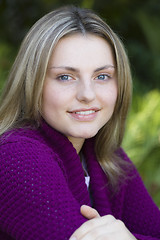 Image showing Portrait of Teen Girl