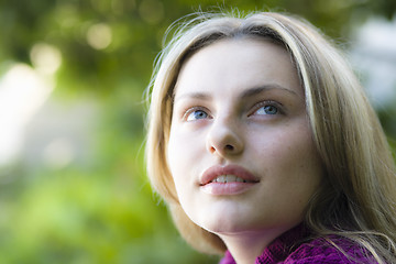 Image showing Portrait of Teen Girl