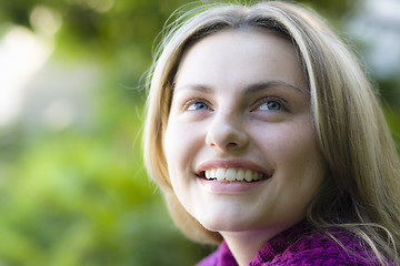 Image showing Portrait of Teen Girl