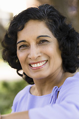 Image showing Smiling Indian Woman
