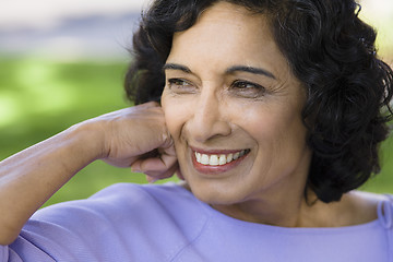 Image showing Smiling Indian Woman