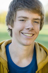 Image showing Teen Boy In Park