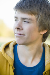 Image showing Teen Boy In Park