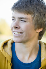 Image showing Teen Boy In Park