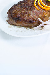 Image showing beef ribeye steak