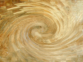 Image showing abstract spiral background