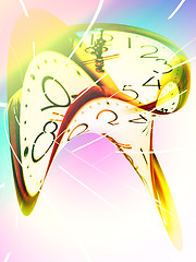 Image showing abstract motion of time