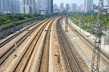 Image showing railway in guangzhou