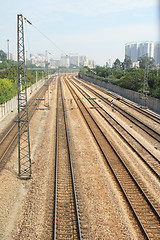 Image showing railway in guangzhou