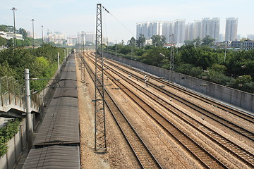 Image showing railway in guangzhou