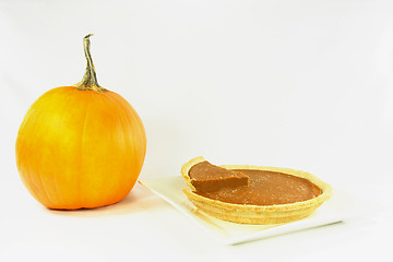 Image showing Pumpkin pie. 