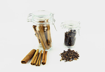 Image showing Cinnamon and clove. 