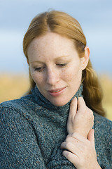 Image showing Woman Outdoors