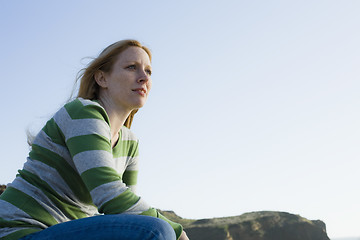 Image showing Woman Outdoors