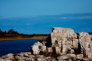 Image showing Stony beach