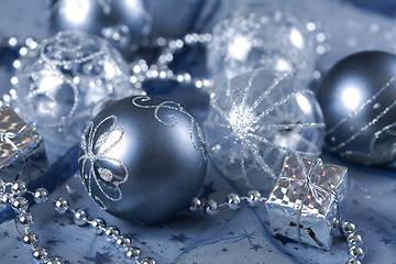 Image showing Christmas balls