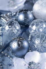 Image showing Christmas balls