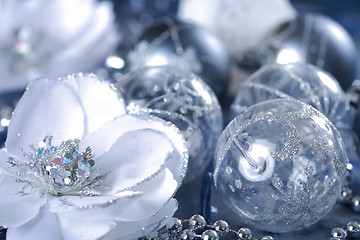 Image showing Christmas balls