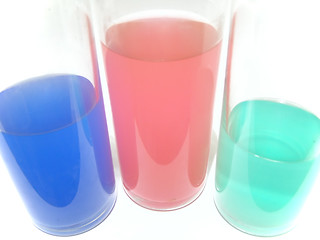 Image showing multicolored drinks