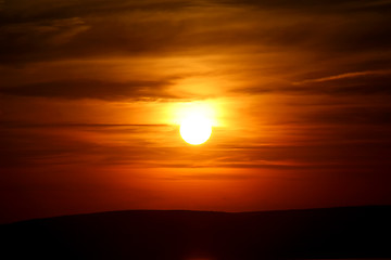 Image showing Sunset