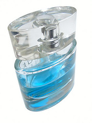 Image showing Blue eau de toilette