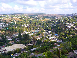 Image showing Small town view