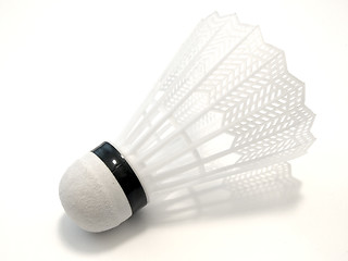 Image showing shuttlecock