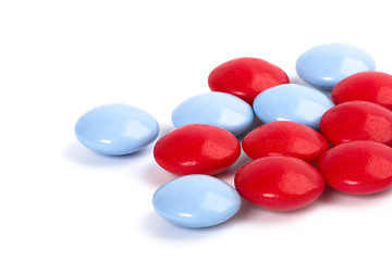 Image showing red and blue pills