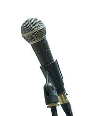 Image showing Single microphone