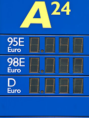 Image showing fuel material prices 